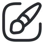 Brush 1 SVG Icon